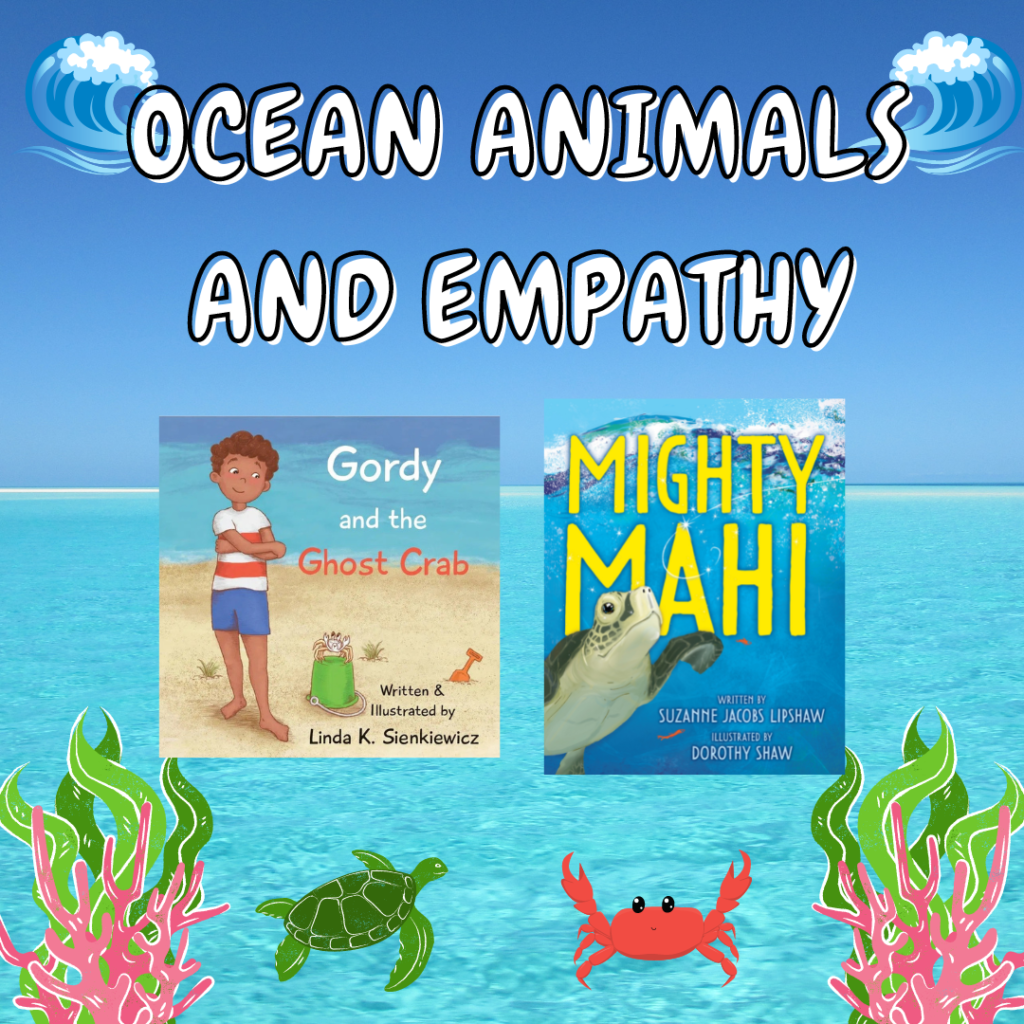 Image of two ocean themed picture books