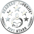Image of Readers' Favorite Five Stars Review Award in silver